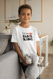 Future Black King Kids' T-Shirt - Hot Lab Tees