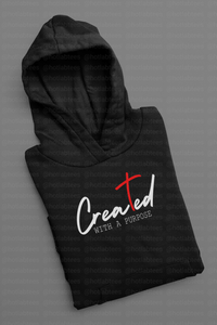 Created With A Purpose Pullover Hoodie