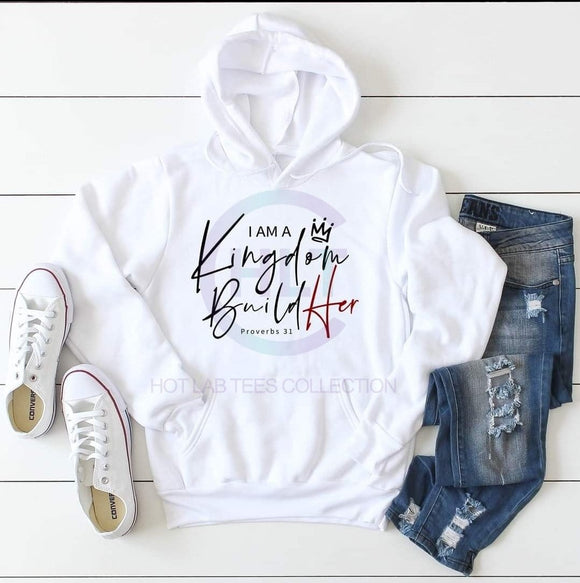 Kingdom BuildHer Pullover Hoodie