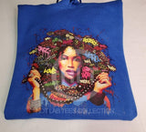 Afro Graffiti Girl Pullover Hoodie