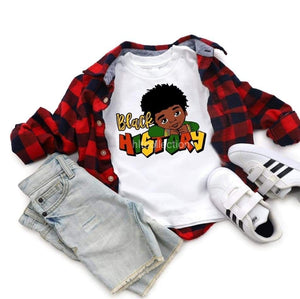 Black History Boy T-shirt
