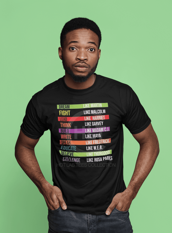 Black History Leaders Men's T-shirt
