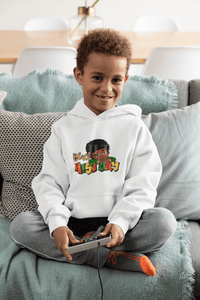 Black History Kids' Pullover Hoodie