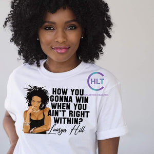 How You Gonna Win Ladies' Short Sleeve T-shirt