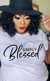 Simply Blessed Ladies' T-shirt