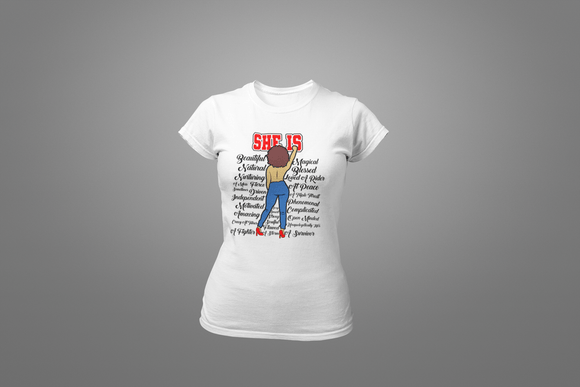 She Is T-Shirt - Hot Lab Tees