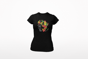 Africa Has Never Needed The World Ladies' T-shirt